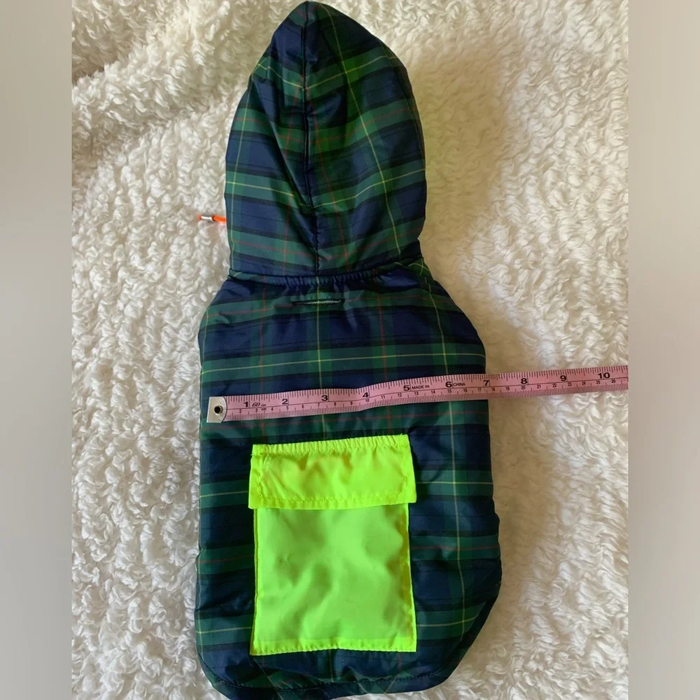 NWT Free People X Ware of the Dog Green and Blue Dog Jacket